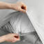 Ensemble de draps soyeux en rayonne de bambou rafraîchissant avec taie d'oreiller-108936208-108936207