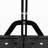 3-Tier Metal Storage Cart With Rolling Wheels, Foldable Design For Multi-Purpose Use In Home And Office