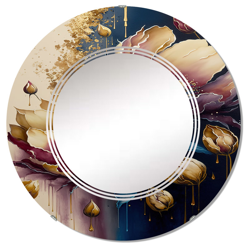 Miroir mural Pinka, 32 po x 32 po