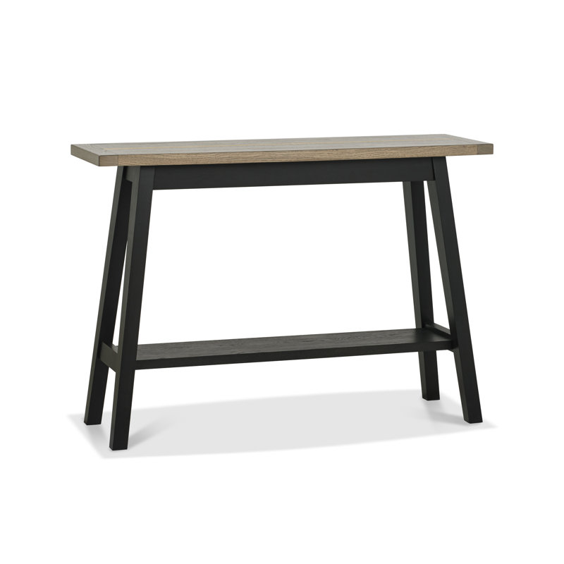 Roscommon Console Table, 78H x 110 W x 38 D cm, Rustic Oak, Rustic Oak