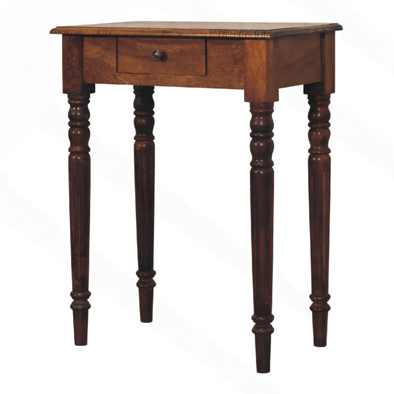 Bureau d'écriture à 1 tiroir Artisan Furniture