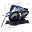 Scie à ruban portative haute performance avec base en acier amovible, coupe de 45 ° à 90 °, moteur 10A 1100W, coupe de 5 pouces de profondeur,