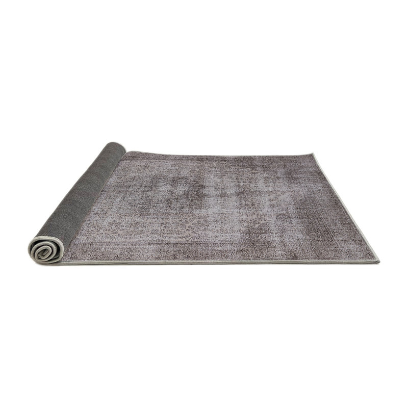 Tapis oriental gris Repass, Carré 8 pi