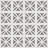 Zephyr 8" x 8" Cement Patterned/Concrete Look Wall & Floor Tile-130116242