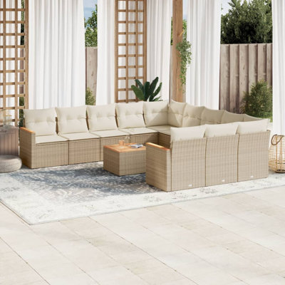 Ensemble de canapé de jardin Vidaxl