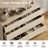3 In 1 TV Stand For Tvs Up To 120 Inches, Modern TV Console With Glass Doors And 6 Drawers, Entertainment Center With Adjustable Shelf For Living Room, Bedroom-849834120