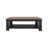 Wenge And Natural Oak Rectangular Coffee Table With Lower Shelf
