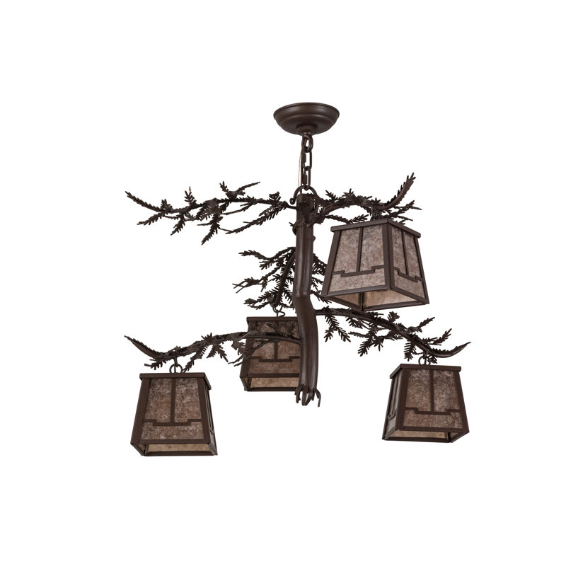 Rustic Lodge 4 - Light Chandelier