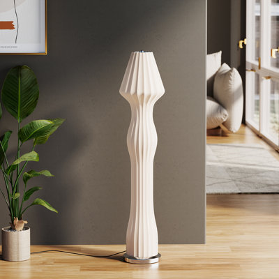 Aukusti 104cm Chrome LED Novelty Floor Lamp