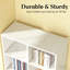 Bibliothèque compacte, présentoir attrayant, armoire ouverte
