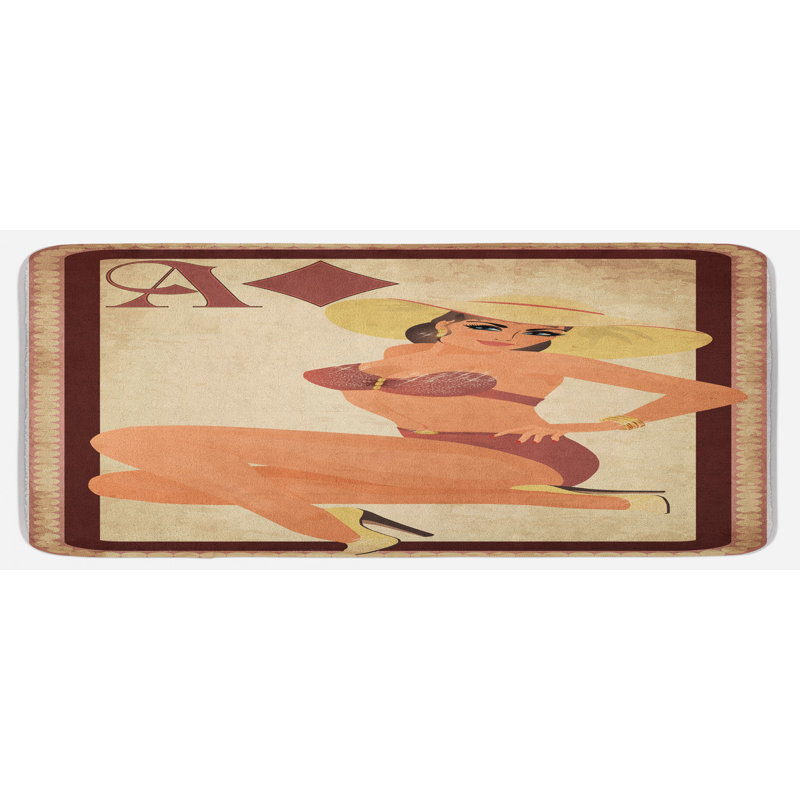 Tapis de cuisine Pin Up Girl