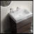 37/24 24 " W Free Standing Wall Mounted 1 Single Vanity Bathroom Vanity With Ceramic Top-97891074-97891075