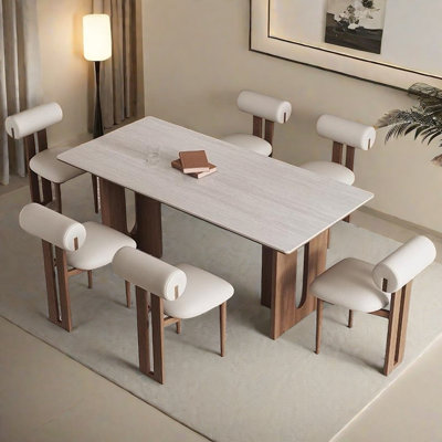 Retro Style Dining Table and Chair Set