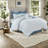 Reversible Cotton Cal King Bedding Sets, Floral Shabby Chic Home