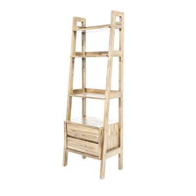 Claxton 70.8"H x 23.6"W Modular Bookcase - Light Driftwood