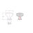 1 1/16" Diameter Mushroom Knob Multipack-46809161