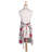 Eliza Christmas Floral Bib Apron