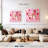 Kema Floral Love Wall Sign