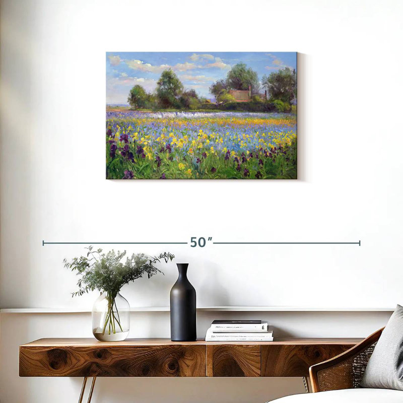 Alvord Farmstead et Iris Field, H 20 po x l 30 po