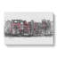 Wintertime in Amsterdam Netherlands in Abstract - Wrapped Canvas-55302275