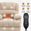 Fauteuil inclinable Power Lift avec massage à 8 points, chaleur lombaire et charge USB-1130190166