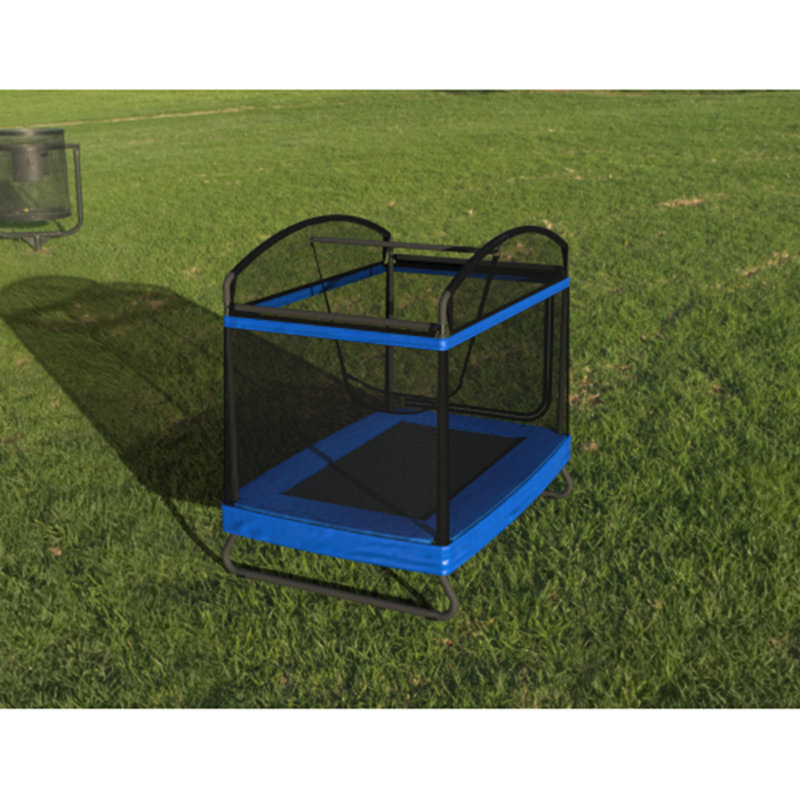 4*6ft trampoline with guard net+swing