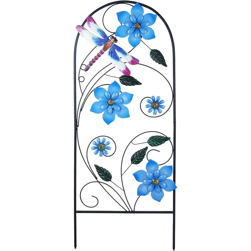 Piquets de jardin 34 po avec libellules