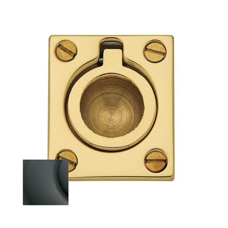 Flush Ring Pull, Oil-Rubbed Bronze
