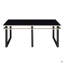 Ensemble de tables basses et tables de bout Occasional 3Pc Tables avec plateau en verre trempé
