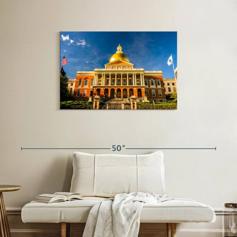 Nicci Massachusetts State House Boston, H 24 po x l 36 po