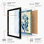 Blue Flowering Botanical - Framed Print-610053538-610053536
