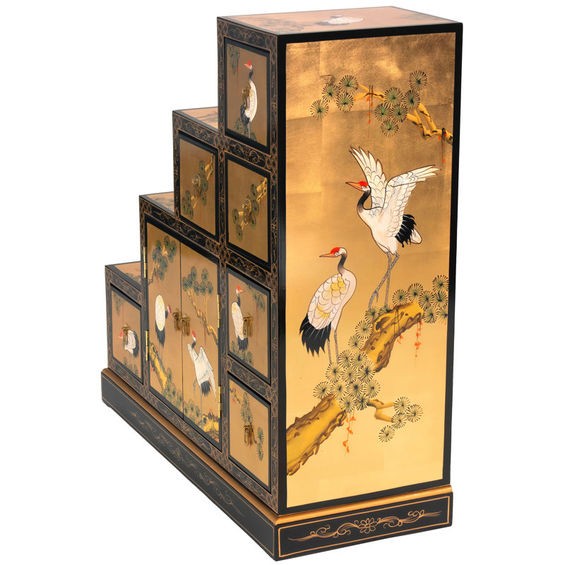 Abigai Solid Wood Accent Cabinet