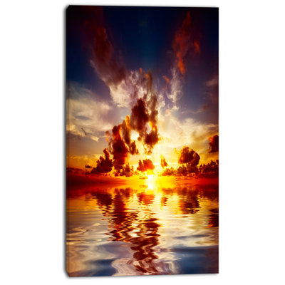 " Caribbean Sunset With Beautiful Sky "