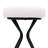 Modern Backless Bar Stools Set Of 2 Round Upholstered Counter Stools For Kitchen Island Velvet Dining Chairs  (No Including  Table)-592975746