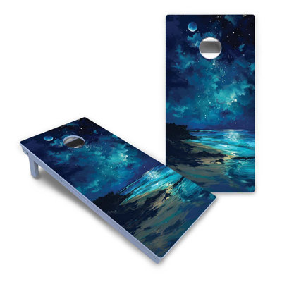 Dry Tortugas at Night All-Weather Composite Cornhole Set