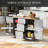 Kitchen Island With Rubber Wood Top-978768919