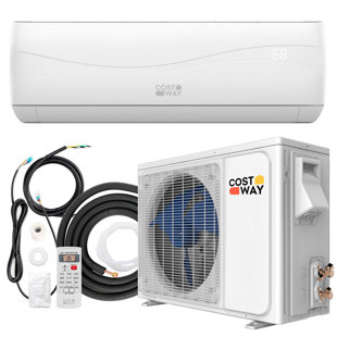 Costway 23000 BTU Window Air Conditioner for 1500 Square Feet with Heater