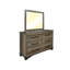Commode 6 tiroirs Loft Brown