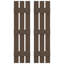 Builders Edge, volets à trois planches TailorMade (3 lattes), volets planche-n-latte, comprend des pointes d'installation assorties (par paire)-105835190-105835220