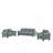 Sectional Sofa-Comfortable Design Set 1+2+3 Piece Sofa