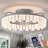 Modern Led Ceiling Fan Light With Remote & App Control, Dimmable  Flush Mount Fixture-940317586
