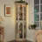Glass Display Shelf with Tempered Glass Doors-1368420314