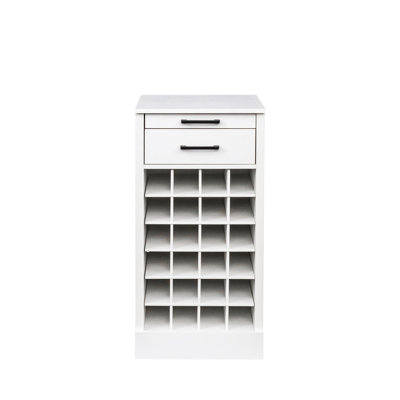 Modular Wine Bar and Buffet Cabinet with Hutch, Spacious Storage for Dining and Living Rooms by Millwood Pines