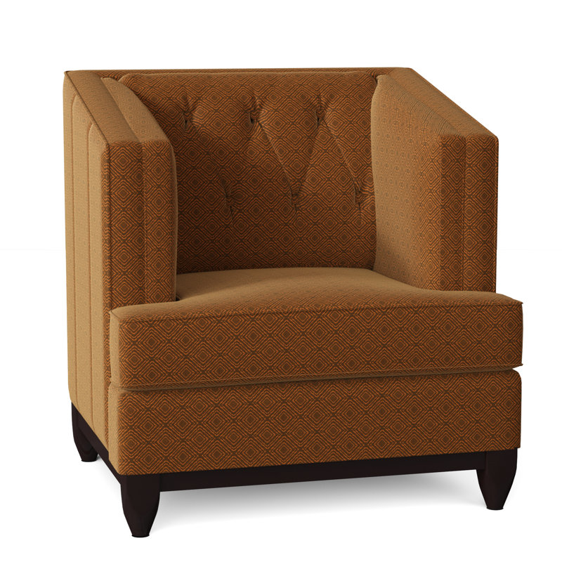 Ali Tufted Armchair, Gigi Orange