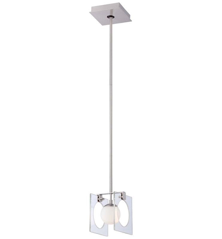 Luminaire carré/rectangulaire simple 1 lumières Veschi