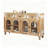 60"Modern Sideboard Buffet, Storage Cabinet With Solid Wood Legs, Shelves For Kitchen, Dining Room, Living Room-1313123770