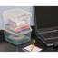Contenant de boîte de rangement empilable en plastique Sterilite-544570441-544570439-544570440