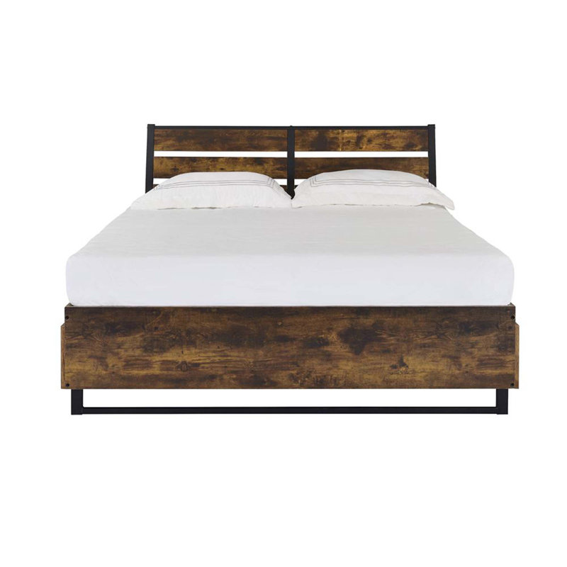 Millsap Standard Bed, King, Oak 1