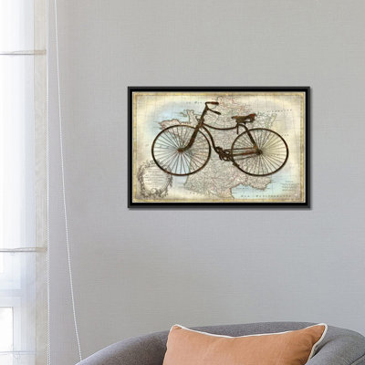 «Bike France», impression sur toile