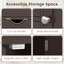 Armoire autoportante en bois avec 4 tiroirs et porte latérale-560007590